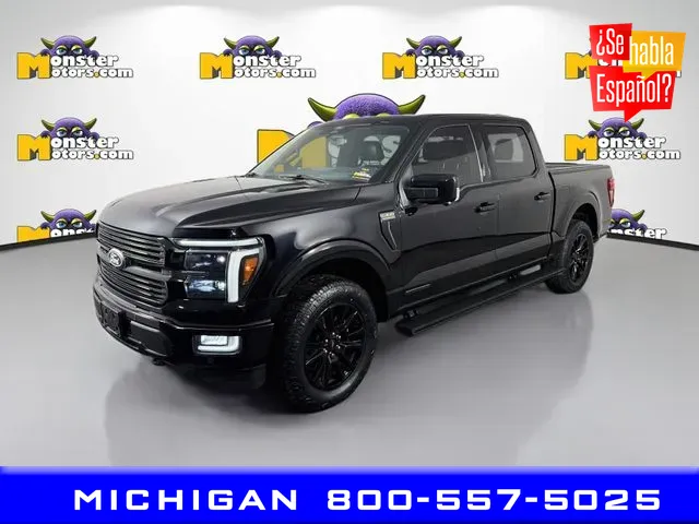 Black 2024 Ford F-150 Platinum for sale in Michigan Center, MI