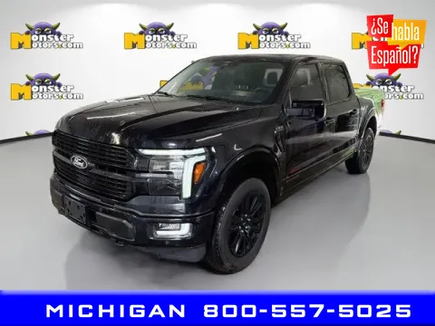 Black 2024 Ford F-150 Platinum for sale in Michigan Center, MI