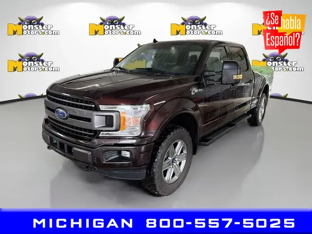 Black 2018 Ford F-150 XLT for sale in Michigan Center, MI