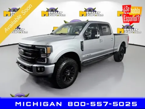 Silver 2021 Ford F-350SD Lariat for sale in Michigan Center, MI
