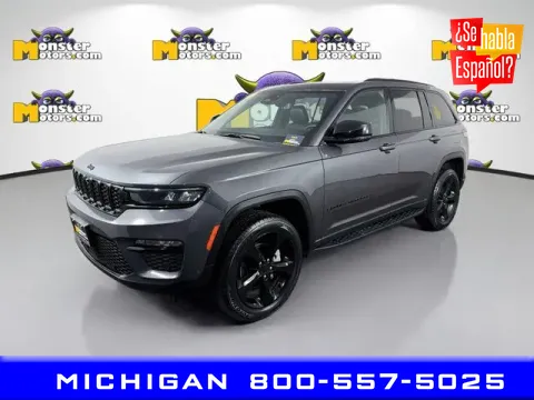 Gray 2024 Jeep Grand Cherokee Limited for sale in Michigan Center, MI