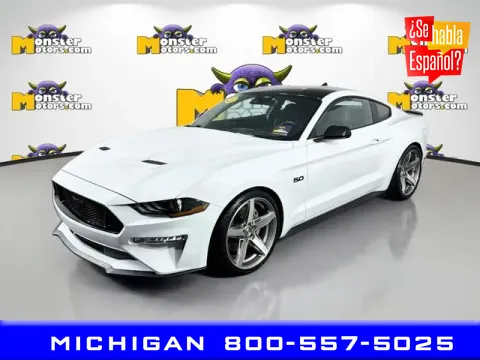 White 2023 Ford Mustang GT for sale in Michigan Center, MI