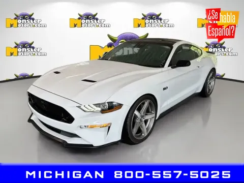 White 2023 Ford Mustang GT for sale in Michigan Center, MI