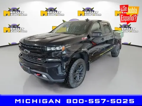 Black 2020 Chevrolet Silverado 1500 LT Trail Boss for sale in Michigan Center, MI