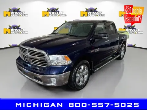 Blue 2017 Ram 1500 SLT for sale in Michigan Center, MI