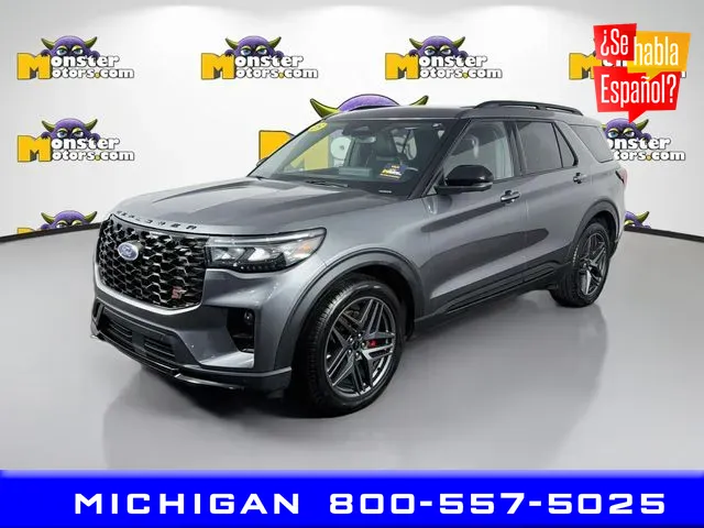 Gray 2025 Ford Explorer ST for sale in Michigan Center, MI