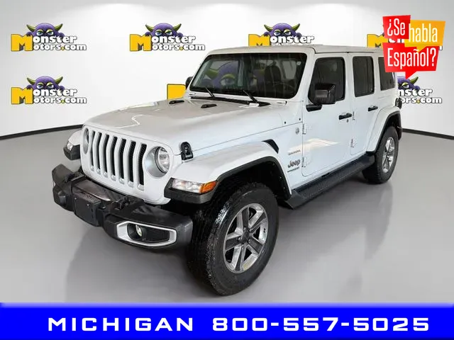 Unknown 2021 Jeep Wrangler Unlimited Sahara for sale in Michigan Center, MI