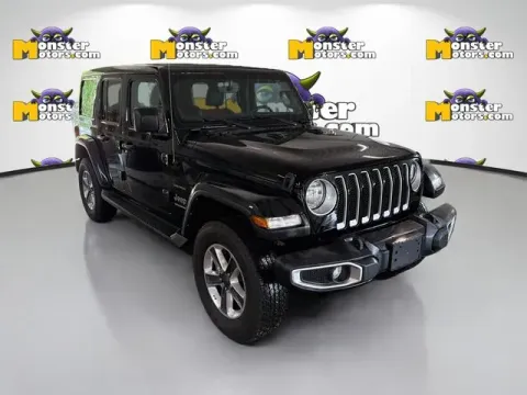 Another view of 2023 Jeep Wrangler Sahara for sale in Michigan Center, MI at Monster Motors - Jackson, MI