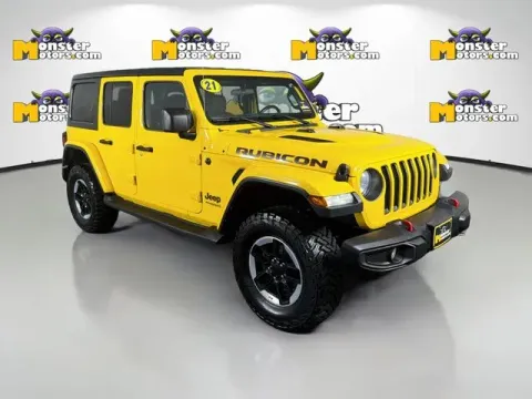 Another view of 2021 Jeep Wrangler Unlimited Rubicon for sale in Michigan Center, MI at Monster Motors - Jackson, MI