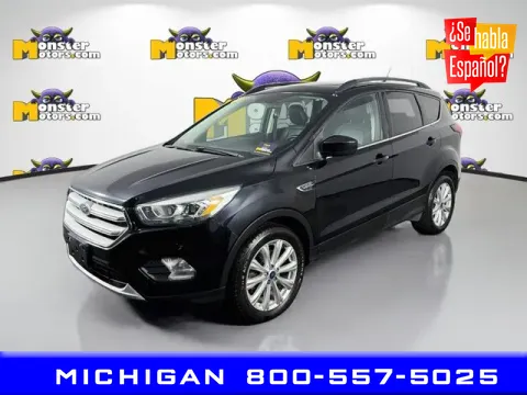 Black 2019 Ford Escape SEL for sale in Michigan Center, MI