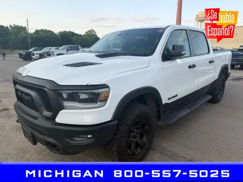 White 2022 Ram 1500 Rebel for sale in Michigan Center, MI