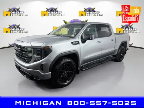 Gray 2024 GMC Sierra 1500 Elevation for sale in Michigan Center, MI