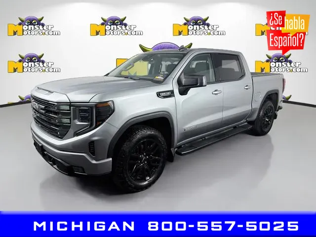 Gray 2024 GMC Sierra 1500 Elevation for sale in Michigan Center, MI