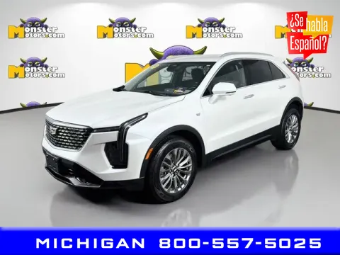 White 2024 Cadillac XT4 Premium Luxury for sale in Michigan Center, MI