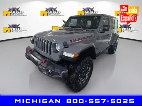 Gray 2023 Jeep Wrangler Rubicon for sale in Michigan Center, MI