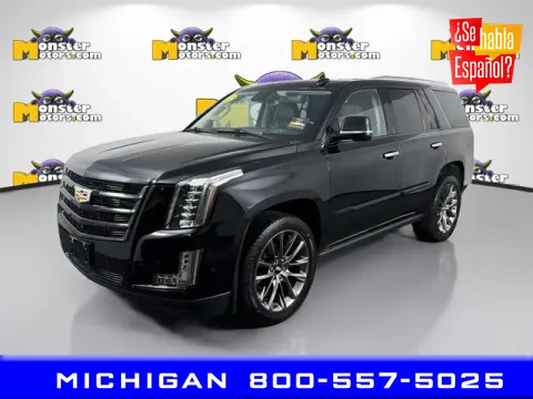 Black 2020 Cadillac Escalade Premium Luxury for sale in Michigan Center, MI