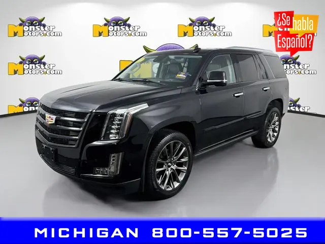 Black 2020 Cadillac Escalade Premium Luxury for sale in Michigan Center, MI