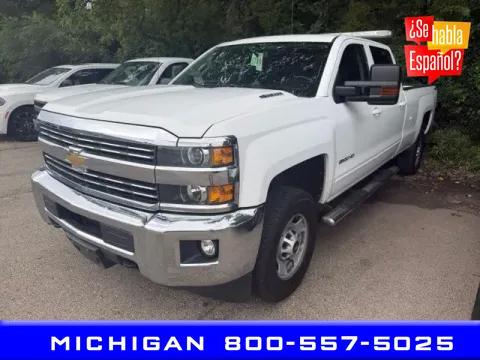 White 2015 Chevrolet Silverado 2500 HD LT for sale in Michigan Center, MI