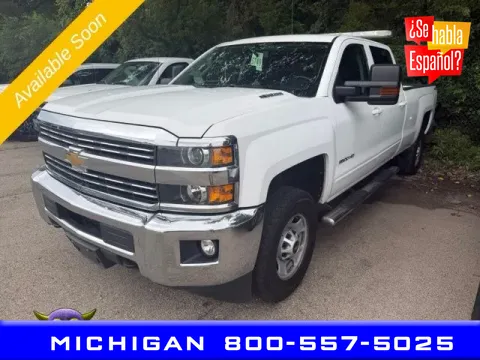 White 2015 Chevrolet Silverado 2500 HD LT for sale in Michigan Center, MI