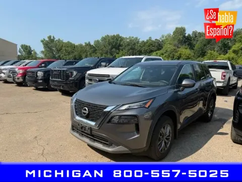 Gray 2023 Nissan Rogue S for sale in Michigan Center, MI