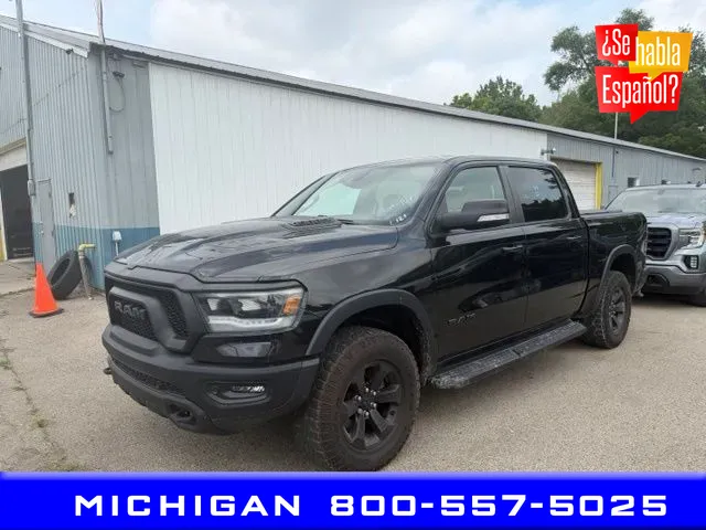 Black 2022 Ram 1500 Rebel for sale in Michigan Center, MI