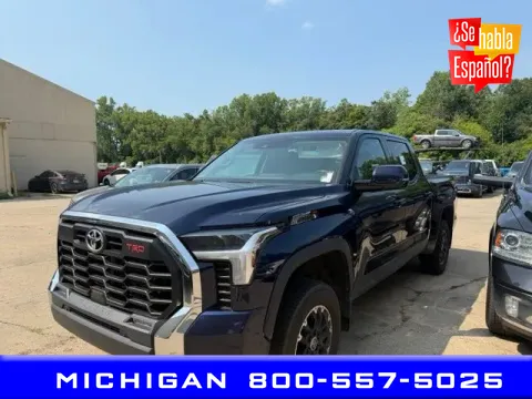 Blue 2023 Toyota Tundra SR5 for sale in Michigan Center, MI