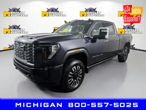 Blue 2024 GMC Sierra 2500 HD Denali Ultimate for sale in Michigan Center, MI