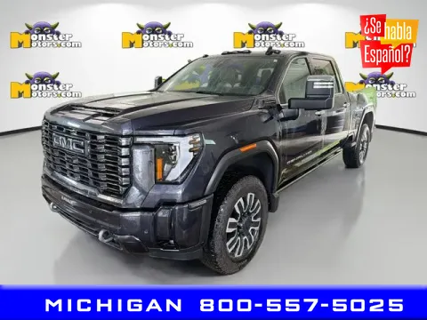 Blue 2024 GMC Sierra 2500HD Denali Ultimate for sale in Michigan Center, MI