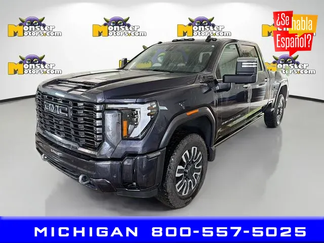 Blue 2024 GMC Sierra 2500 HD Denali Ultimate for sale in Michigan Center, MI