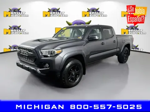 Gray 2017 Toyota Tacoma TRD Sport for sale in Michigan Center, MI