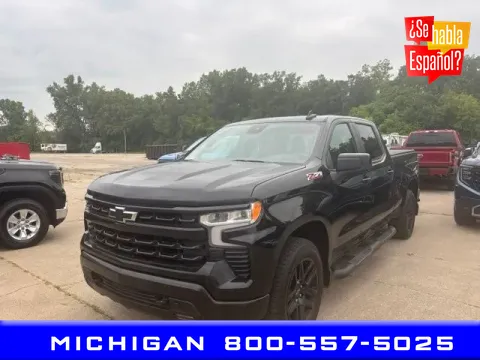 Black 2022 Chevrolet Silverado 1500 RST for sale in Michigan Center, MI