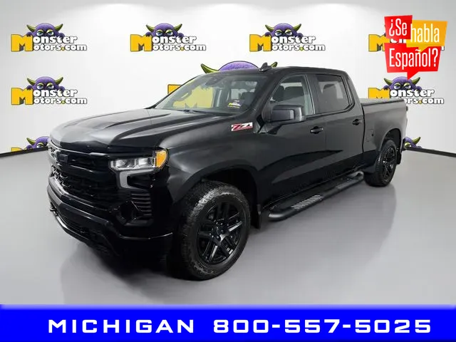 Black 2022 Chevrolet Silverado 1500 RST for sale in Michigan Center, MI