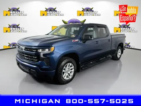 Black 2022 Chevrolet Silverado 1500 RST for sale in Michigan Center, MI