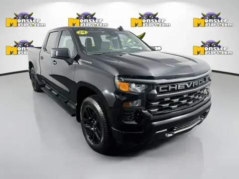 Another view of 2024 Chevrolet Silverado 1500 Custom for sale in Michigan Center, MI at Monster Motors - Jackson, MI