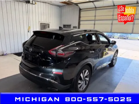 Black 2021 Nissan Murano SL for sale in Michigan Center, MI
