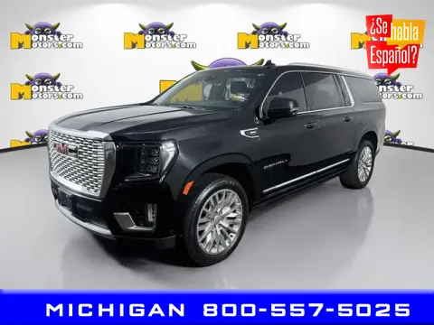 Black 2023 GMC Yukon XL Denali for sale in Michigan Center, MI