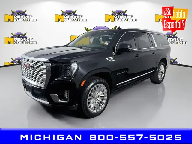 Black 2023 GMC Yukon XL Denali for sale in Michigan Center, MI
