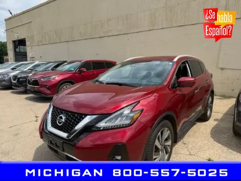 Red 2021 Nissan Murano SL for sale in Michigan Center, MI