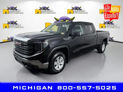 Black 2024 GMC Sierra 1500 Pro for sale in Michigan Center, MI