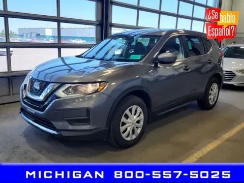 Gray 2018 Nissan Rogue S for sale in Michigan Center, MI