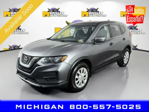 Gray 2018 Nissan Rogue S for sale in Michigan Center, MI