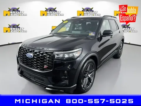 Black 2025 Ford Explorer ST for sale in Michigan Center, MI