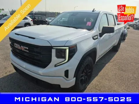 White 2024 GMC Sierra 1500 Elevation for sale in Michigan Center, MI