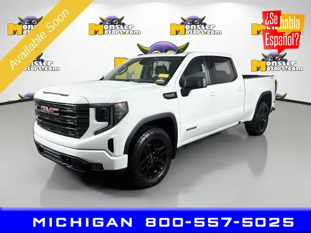 White 2024 GMC Sierra 1500 Elevation for sale in Michigan Center, MI