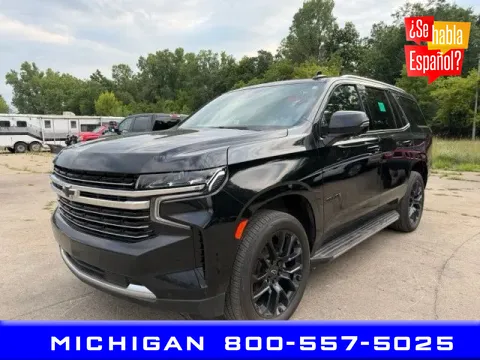 Black 2023 Chevrolet Tahoe LT for sale in Michigan Center, MI