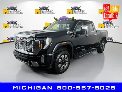 Black 2024 GMC Sierra 2500 HD Denali for sale in Michigan Center, MI