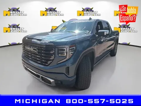 Blue 2024 GMC Sierra 1500 Denali Ultimate for sale in Michigan Center, MI