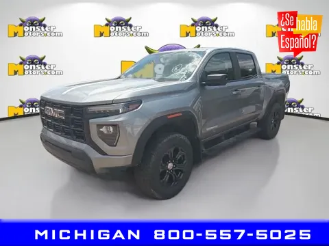 Gray 2024 GMC Canyon Elevation for sale in Michigan Center, MI