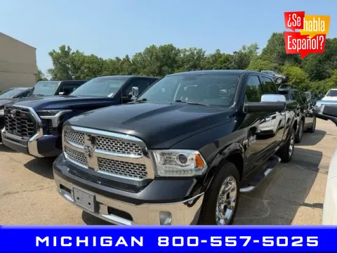 Black 2018 Ram 1500 Laramie for sale in Michigan Center, MI