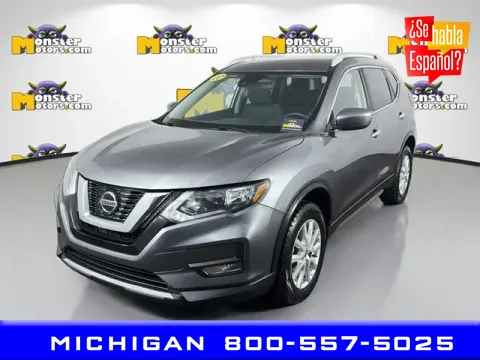 Gray 2020 Nissan Rogue SV for sale in Michigan Center, MI